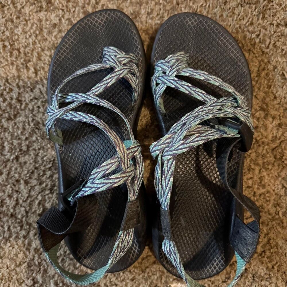 Chaco Women's Blue and Navy Sandals